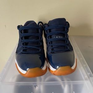 Jordan 11 low navy gum bottom